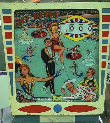 Ice-Revue backglass