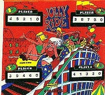 Jolly Ride backglass