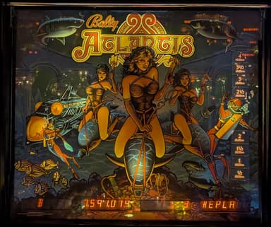 Atlantis backglass