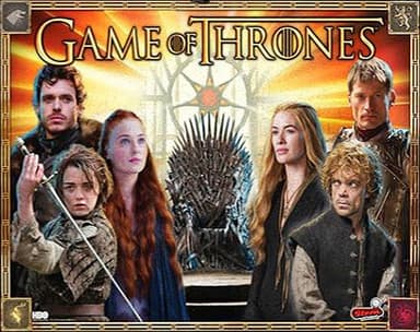 Game Of Thrones (Pro) backglass
