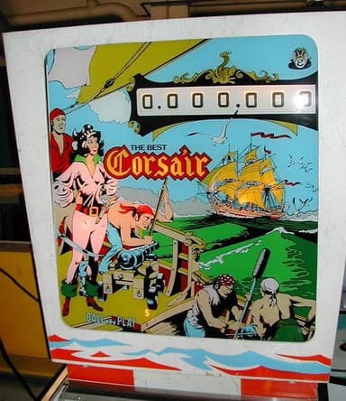 The Best Corsair backglass