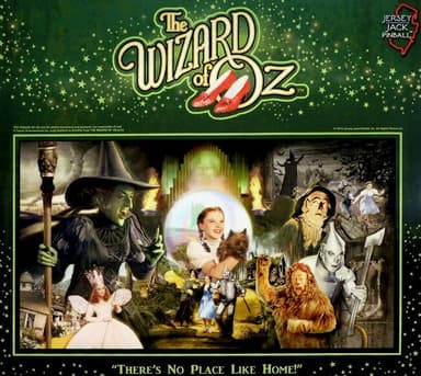 The Wizard of Oz backglass