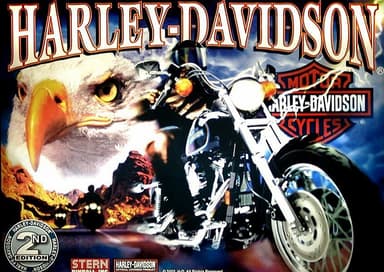 Harley-Davidson (2nd Edition) backglass