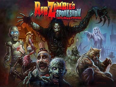 Rob Zombie's Spookshow International backglass