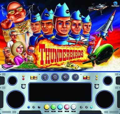 Thunderbirds backglass