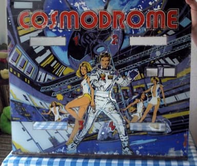Cosmodrome backglass