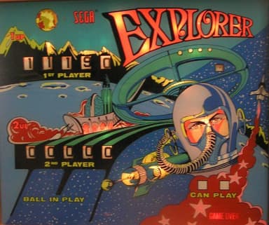 Explorer backglass