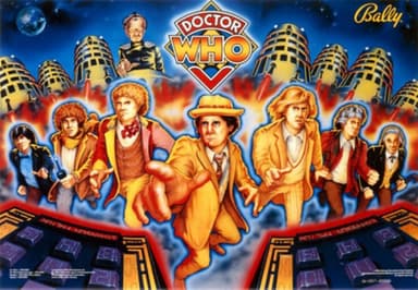 Doctor Who backglass