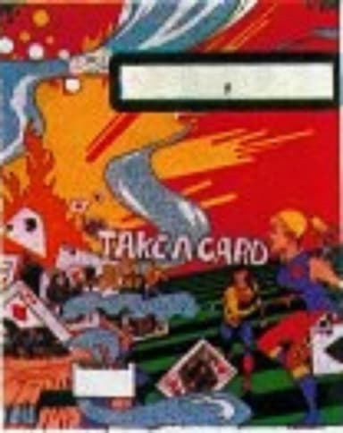 Take A Card backglass