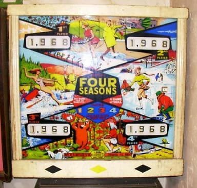 Four Seasons backglass
