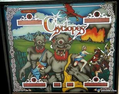 Cyclopes backglass