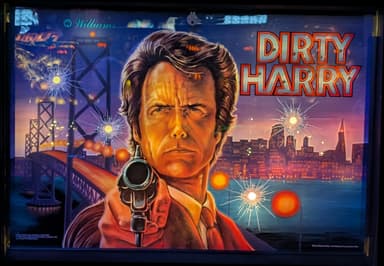 Dirty Harry backglass