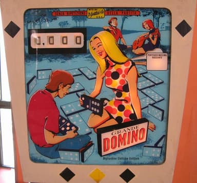Grande Domino backglass