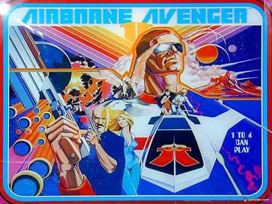 Airborne Avenger backglass