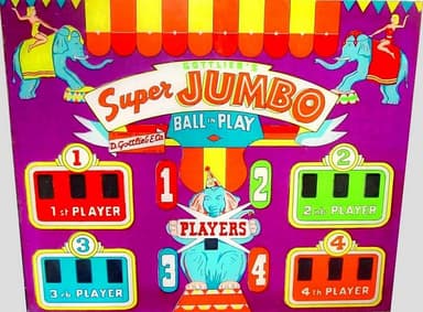 Super Jumbo backglass