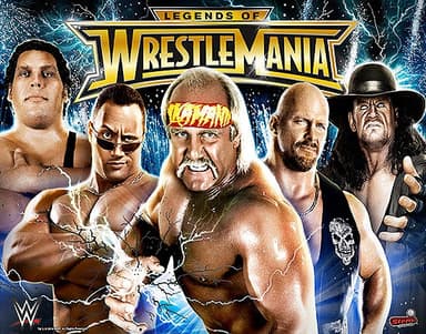 Legends of Wrestlemania backglass
