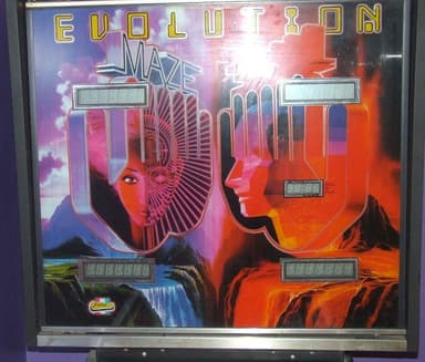 Evolution backglass
