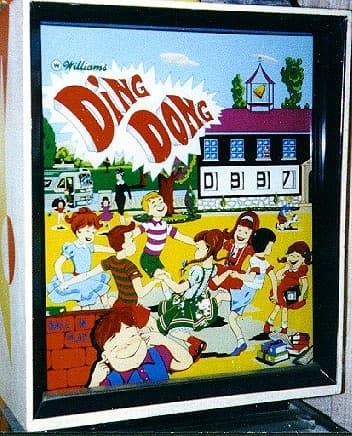 Ding Dong backglass