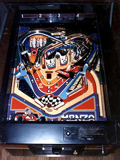 Monza backglass