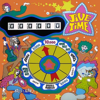 Jive Time backglass