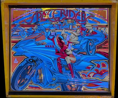 Space Riders backglass