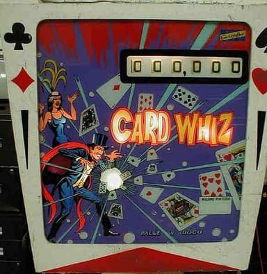 Card Whiz (1P) backglass