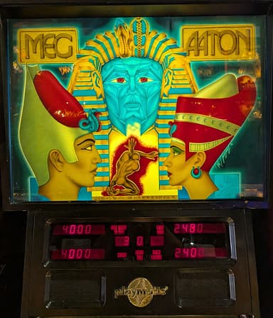 Megaaton backglass