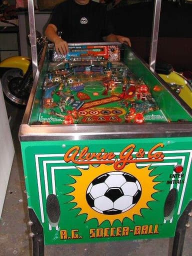 A.G. Soccer-Ball backglass