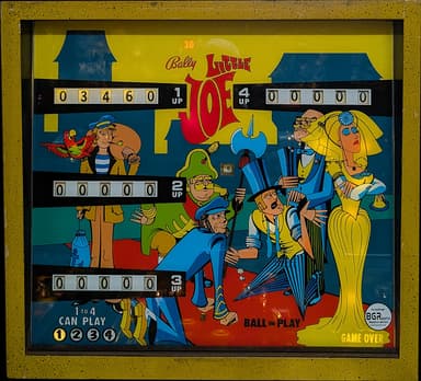Little Joe backglass