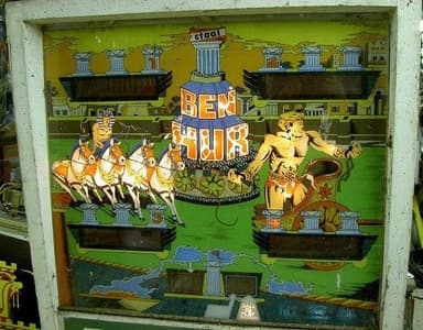 Ben-Hur backglass