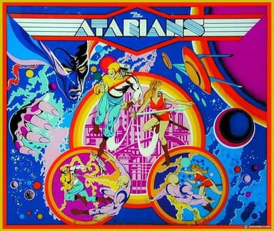 Atarians backglass
