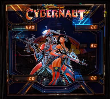 Cybernaut backglass