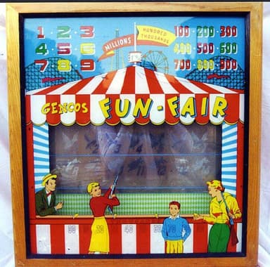 Fun-Fair backglass