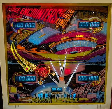 Close Encounters of the Third Kind backglass