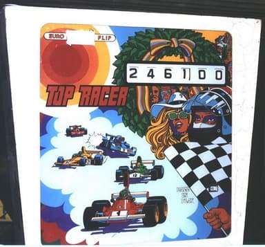 Top Racer backglass