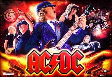 AC/DC (Pro Vault Edition) backglass