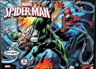 Spider-Man (Vault Edition) backglass