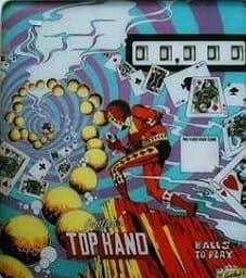 Top Hand backglass