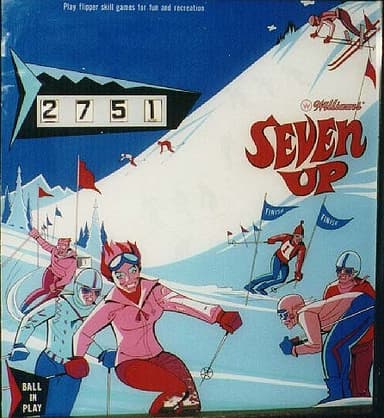 Seven Up backglass