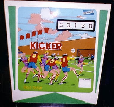Kicker backglass