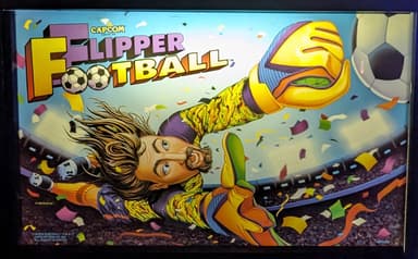 Flipper Football backglass