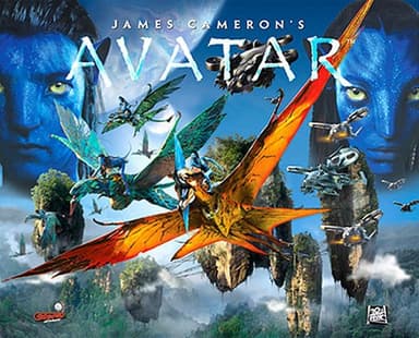 James Cameron's Avatar backglass