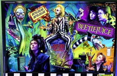 Beetlejuice backglass