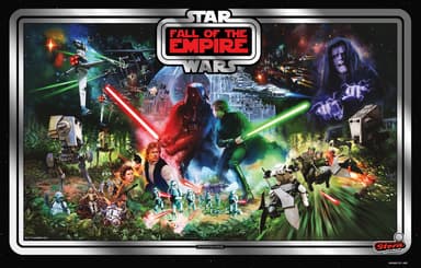 Star Wars: Fall of the Empire (Pro) backglass