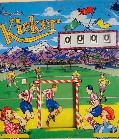 Kicker backglass