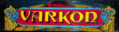 Varkon backglass