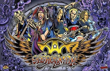 Aerosmith backglass