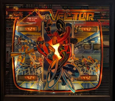 Vector backglass