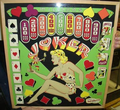 Joker backglass