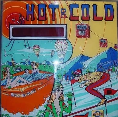 Hot & Cold (1P) backglass